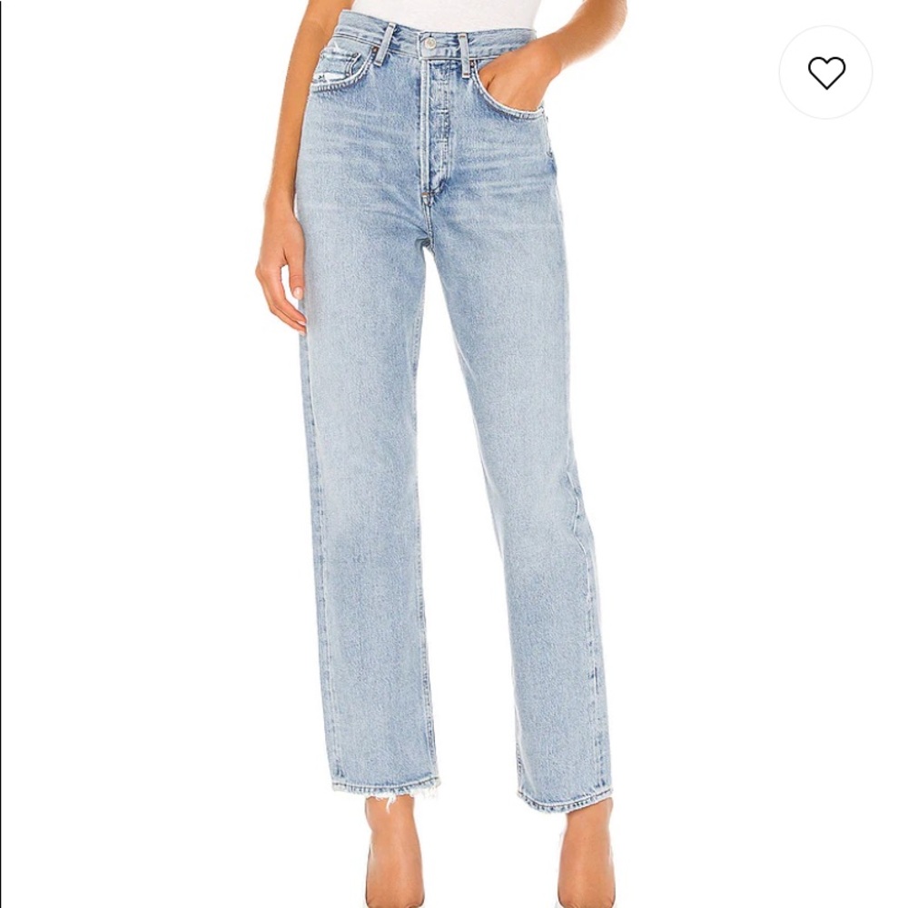 Agolde 90’s jeans in Snapshot